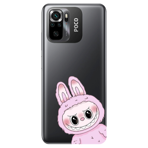Xiaomi Poco M5 s Labubu 6 Transparent Silicone TPU Θήκη