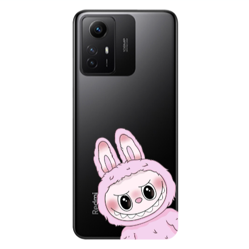 Xiaomi Redmi Note 12s Labubu 6 Transparent Silicone TPU Θήκη