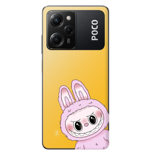 Xiaomi Poco X5 Pro Labubu 6 Transparent Silicone TPU Θήκη