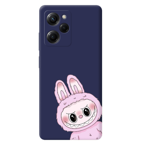 Xiaomi Poco X5 Pro Labubu 6 Dark blue Colored Silicone TPU Θήκη