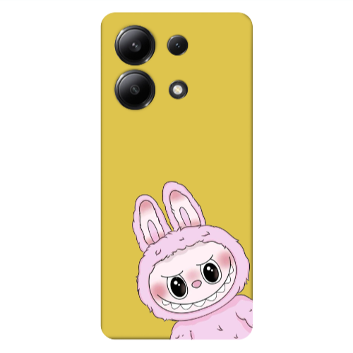Xiaomi Redmi Note 13 4G Labubu 6 Yellow Colored Silicone TPU Θήκη