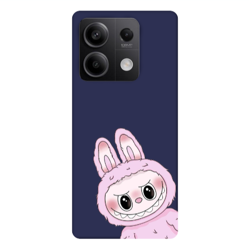 Xiaomi Redmi Note 13Pro 5G Labubu 6 Dark blue Colored Silicone TPU Θήκη