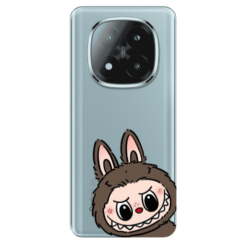Xiaomi Redmi Note 14 Pro + 5g Labubu7 Transparent Silicone TPU Θήκη