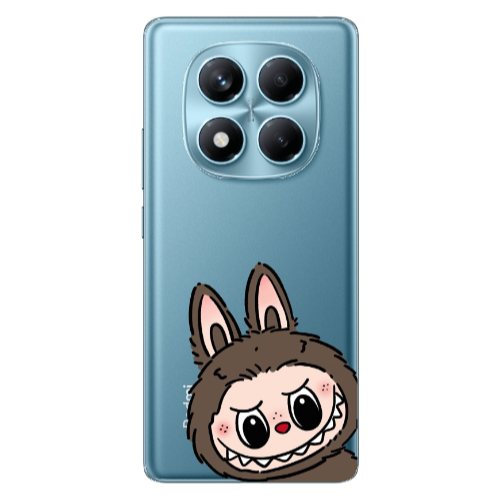 Xiaomi Redmi Note 14 Pro Labubu7 Transparent Silicone TPU Θήκη