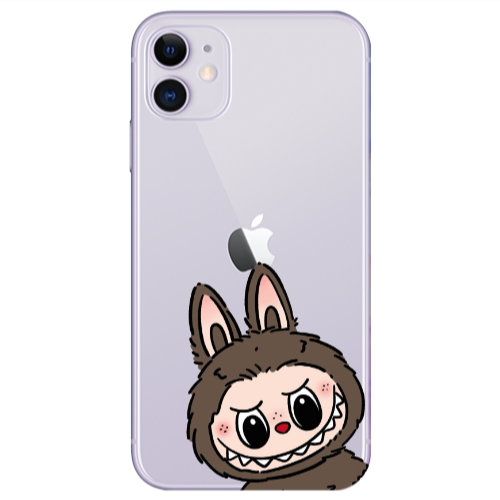 Apple iPhone 11  Labubu7 Transparent Silicone TPU Θήκη