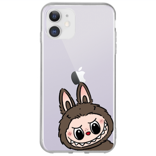 Apple iPhone 12 Labubu7 Transparent Silicone TPU Θήκη