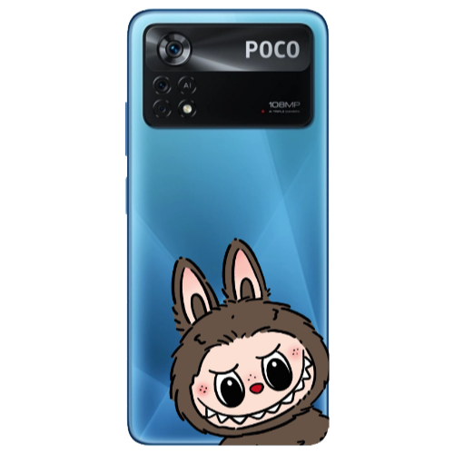 Xiaomi Poco X4 Pro Labubu7 Transparent Silicone TPU Θήκη