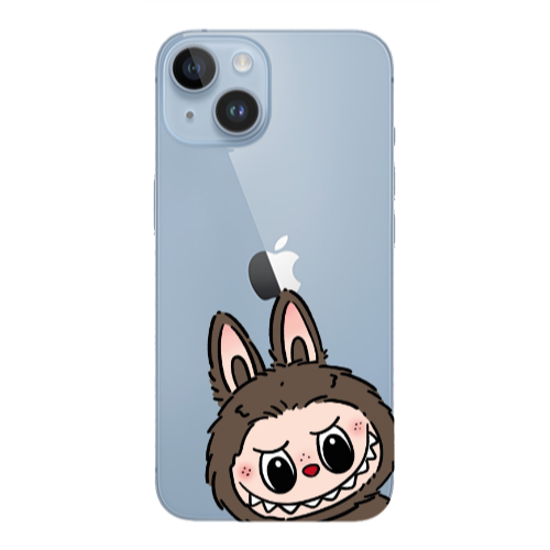Apple iPhone 14  Labubu7 Transparent Silicone TPU Θήκη