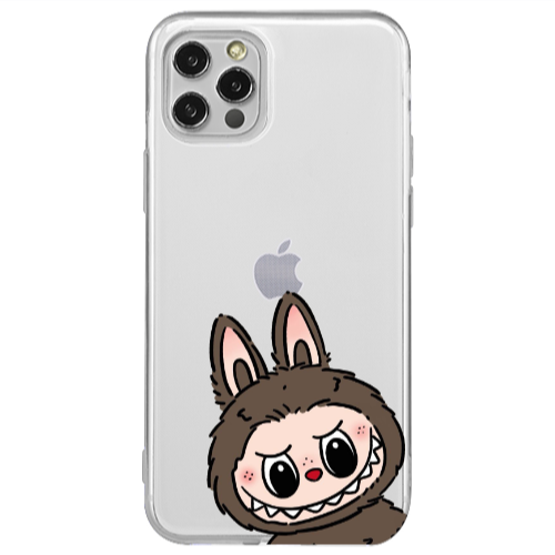 Apple iPhone 12 Pro Labubu7 Transparent Silicone TPU Θήκη