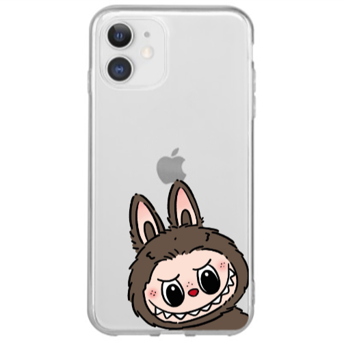 Apple iPhone 12 Mini Labubu7 Transparent Silicone TPU Θήκη