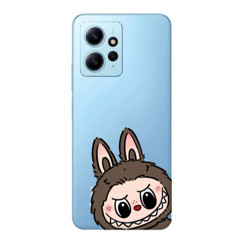 Xiaomi Redmi Note 12 4G Labubu7 Transparent Silicone TPU Θήκη