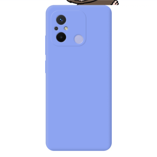 Xiaomi Redmi 12C Labubu7 Light Purple Colored Silicone TPU Θήκη