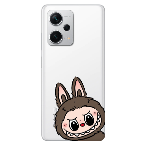Xiaomi Redmi Note 12 5G Labubu7 Transparent Silicone TPU Θήκη