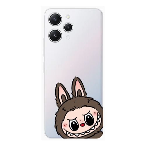 Xiaomi Redmi 12 Labubu7 Transparent Silicone TPU Θήκη