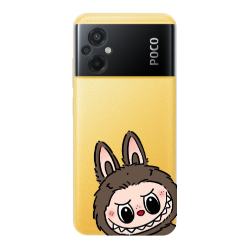 Xiaomi Poco M5 Labubu7 Transparent Silicone TPU Θήκη
