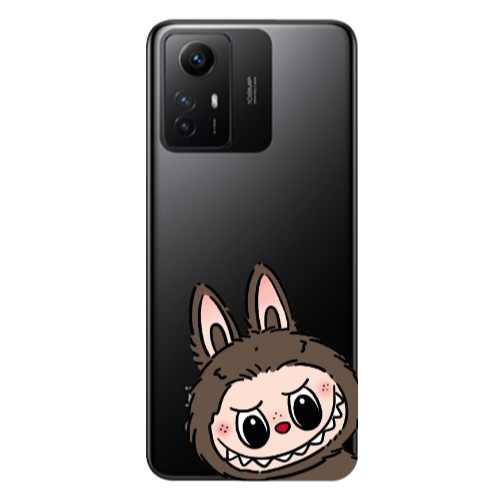 Xiaomi Redmi Note 12s Labubu7 Transparent Silicone TPU Θήκη