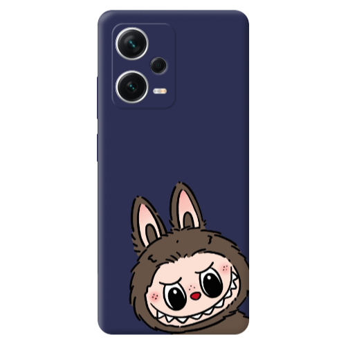 Xiaomi Poco X5 Labubu7 Dark blue Colored Silicone TPU Θήκη