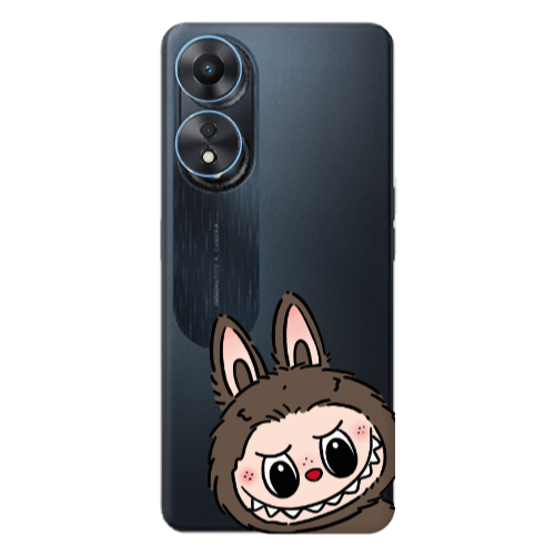Oppo A 98 Labubu7 Transparent Silicone TPU Θήκη