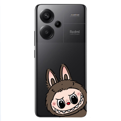 Xiaomi Redmi Note 13 Pro+ 5G  Labubu7 Transparent Silicone TPU Θήκη