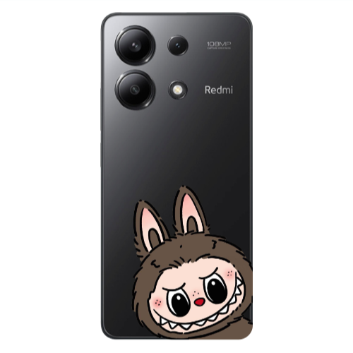 Xiaomi Redmi Note 13 4G Labubu7 Transparent Silicone TPU Θήκη