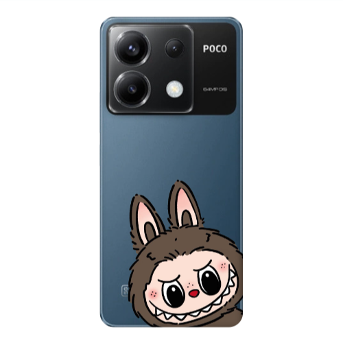 Xiaomi Poco X6 5G Labubu7 Transparent Silicone TPU Θήκη
