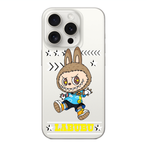 Apple Iphone 16 Pro Labubu4 Transparent Silicone TPU Θήκη