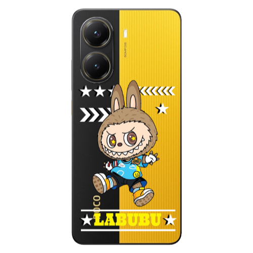 Xiaomi Poco X7 Pro Labubu4 Transparent Silicone TPU Θήκη