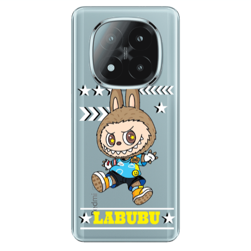 Xiaomi Redmi Note 14 Pro + 5g Labubu4 Transparent Silicone TPU Θήκη
