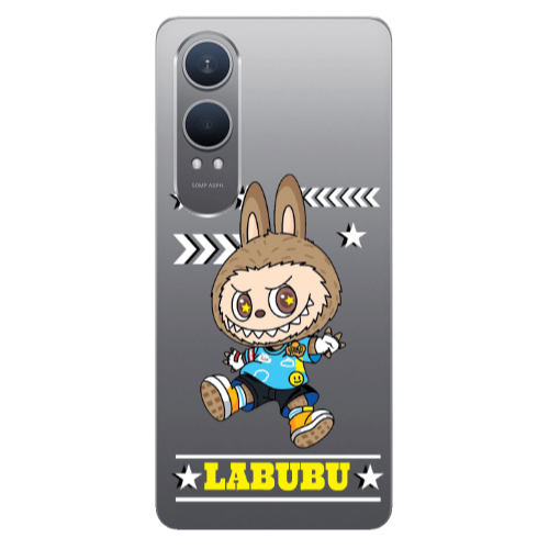 Oneplus Nord Ce 4 lite Labubu4 Transparent Silicone TPU Θήκη