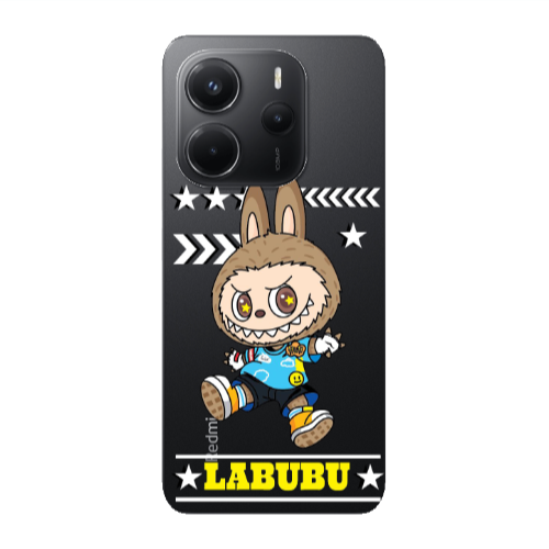 Xiaomi Redmi Note 14 Labubu4 Transparent Silicone TPU Θήκη