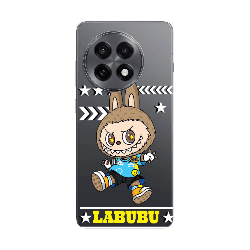 Oneplus 13 R Labubu4 Transparent Silicone TPU Θήκη