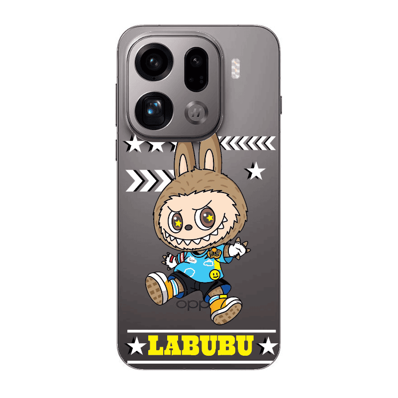Oppo Find X9 Pro Labubu4 Transparent Silicone TPU Θήκη