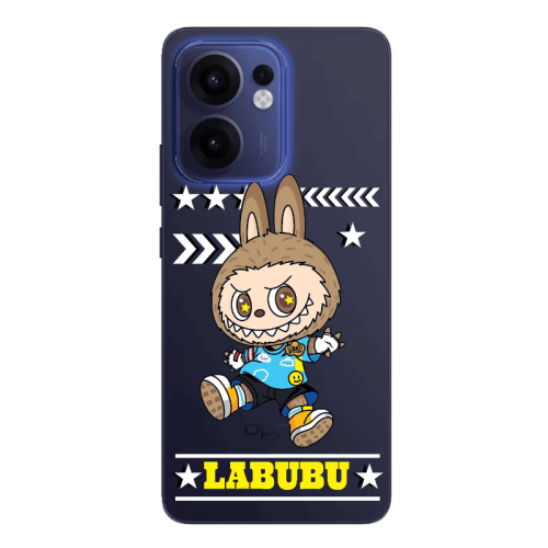 Oppo Reno13 FS Labubu4 Transparent Silicone TPU Θήκη