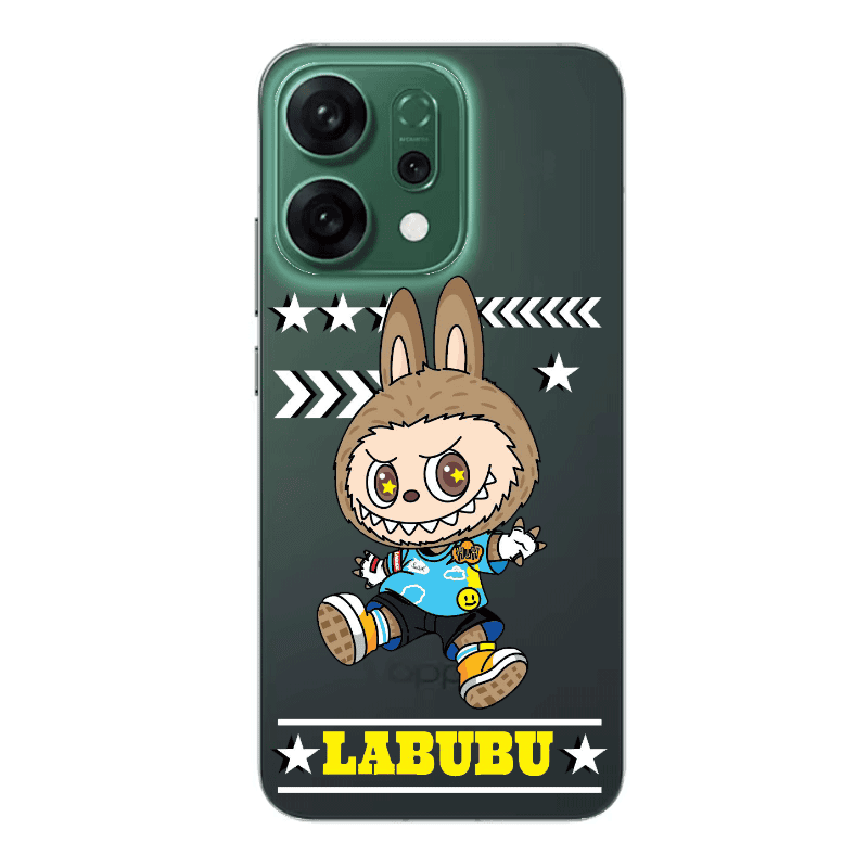 Oppo RENO 14 Labubu4 Transparent Silicone TPU Θήκη