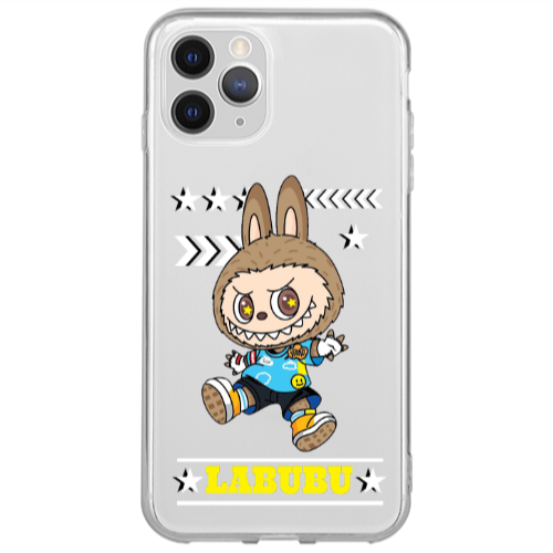Apple iPhone 11 Pro Labubu4 Transparent Silicone TPU Θήκη