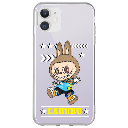 Apple iPhone 12 Labubu4 Transparent Silicone TPU Θήκη
