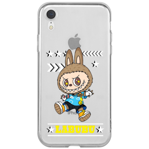 Apple iPhone Xr Labubu4 Transparent Silicone TPU Θήκη