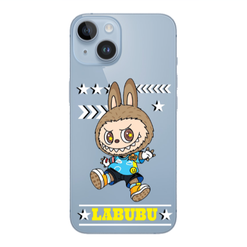 Apple iPhone 14  Labubu4 Transparent Silicone TPU Θήκη