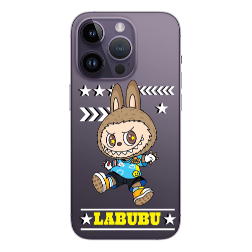 Apple iPhone 14 Pro Max Labubu4 Transparent Silicone TPU Θήκη