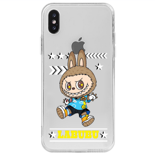 Apple iPhone Xs Labubu4 Transparent Silicone TPU Θήκη