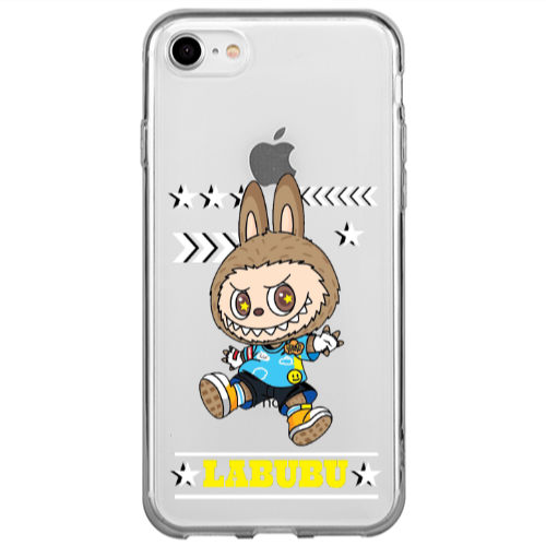 Apple iPhone SE 2020 Labubu4 Transparent Silicone TPU Θήκη
