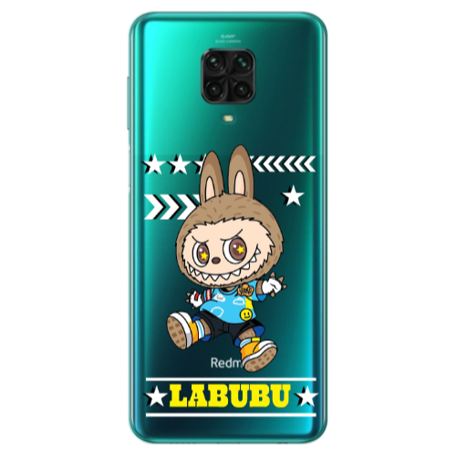 Xiaomi Redmi Note 9S Labubu4 Transparent Silicone TPU Θήκη