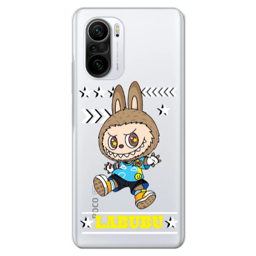 Xiaomi Poco F3 Labubu4 Transparent Silicone TPU Θήκη