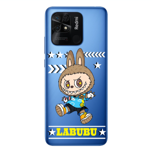 Xiaomi Poco C40 Labubu4 Transparent Silicone TPU Θήκη