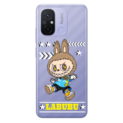 Xiaomi Redmi 12C Labubu4 Transparent Silicone TPU Θήκη