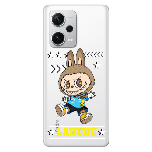 Xiaomi Redmi Note 12 5G Labubu4 Transparent Silicone TPU Θήκη