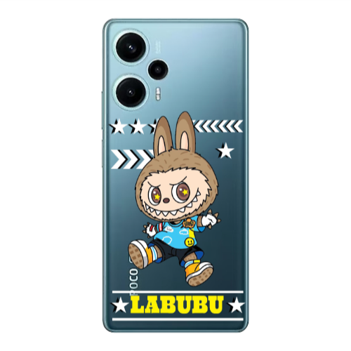 Xiaomi Poco F5 Labubu4 Transparent Silicone TPU Θήκη