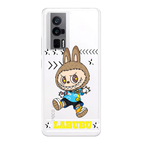 Xiaomi Poco F5 Pro Labubu4 Transparent Silicone TPU Θήκη