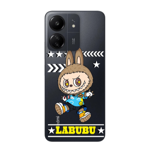 Xiaomi Redmi 13C Labubu4 Transparent Silicone TPU Θήκη