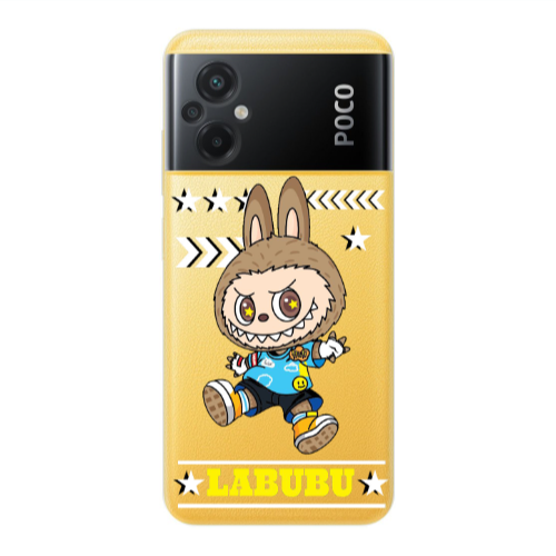 Xiaomi Poco M5 Labubu4 Transparent Silicone TPU Θήκη